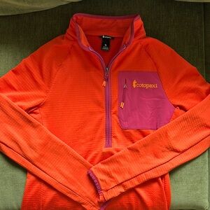 Cotopaxi half zip pullover Women’s Small